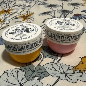 Sol de Janeiro Body Cream Duo | Bum Bum + Beija Flor | 1.7 oz Each | New